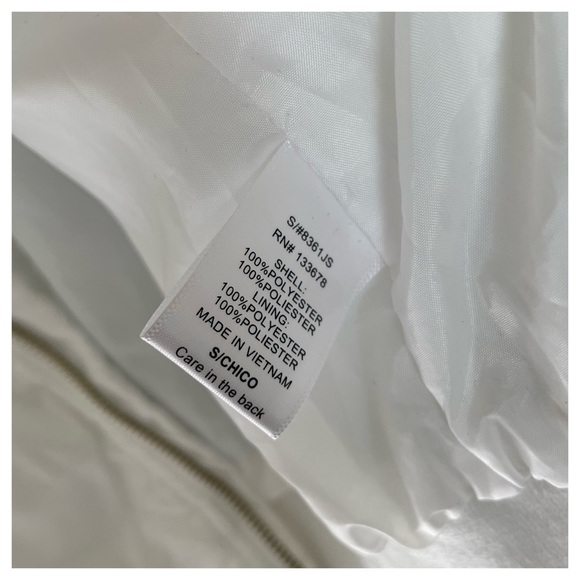 (FINAL💲) White Patched Jacket - Picture 5 of 7